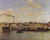 Pissarro, Camille - Rouen, Saint-Sever, Afternoon